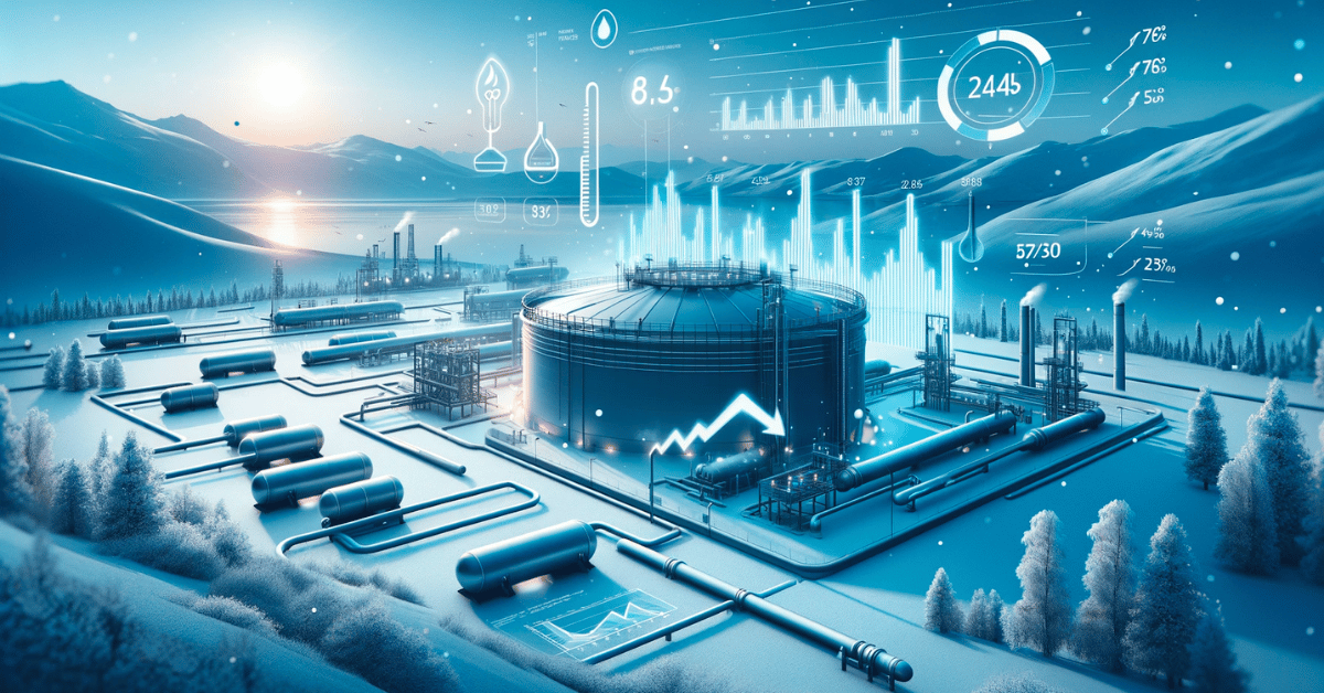 The U.S. had a record third-largest natural gas storage draw of 326 Bcf during a recent deep freeze, impacting energy markets and production.